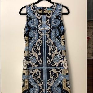 Printed sleeveless dress